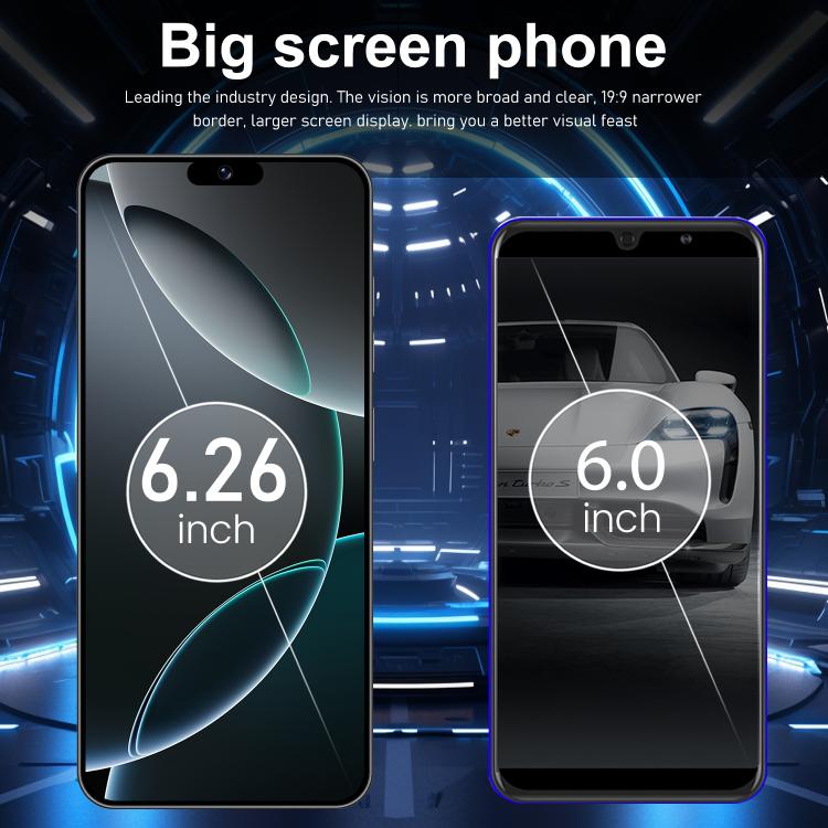 I16 Pro Max / ZPT93, 2GB+16GB, 6.26 inch Android 8.1 MTK6737 Quad Core, Network: 4G, Dual SIM, Plug:EU Plug(Black) - free shipping - PMc TechLife - Order now!