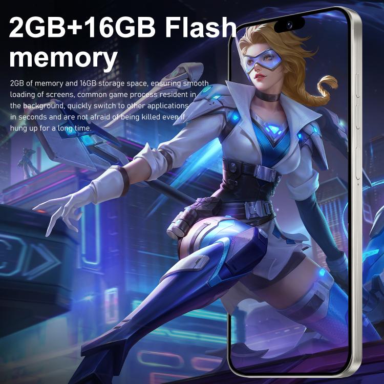 I16 Pro Max / ZPT93, 2GB+16GB, 6.26 inch Android 8.1 MTK6737 Quad Core, Network: 4G, Dual SIM, Plug:US Plug(Gold) - free shipping - PMc TechLife - Order now!