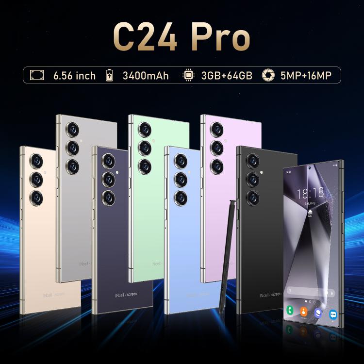 C24 Pro / S3-3, 3GB+64GB, 6.56 inch Android 10 MTK6739 Quad Core, Network: 4G, Dual SIM, Plug:EU Plug(Grey) - free shipping - PMc TechLife - Order now!
