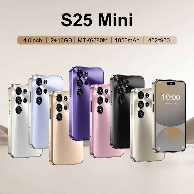 S25 Mini / ZKM10, 2GB+16GB, 4.0 inch Android 10 MTK6580M Quad Core, Network: 3G, Dual SIM(Blue) - free shipping - PMc TechLife - Order now!