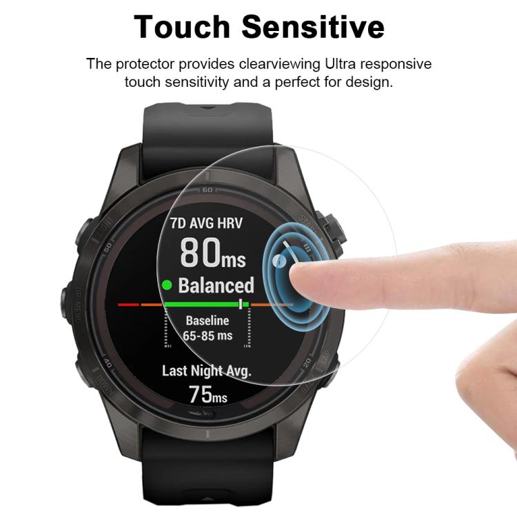 For Garmin Fenix 7s Pro 5pcs xDfind Soft Hydrogel Film Full Cover Front Protector - free shipping - PMC TechLife - Order now!