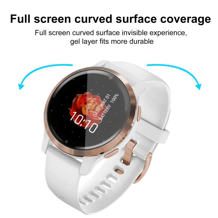 For Garmin Venu 2s 2pcs xDfind Curved 3D Composite Material Soft Film Screen Protector - free shipping - PMC TechLife - Order now!