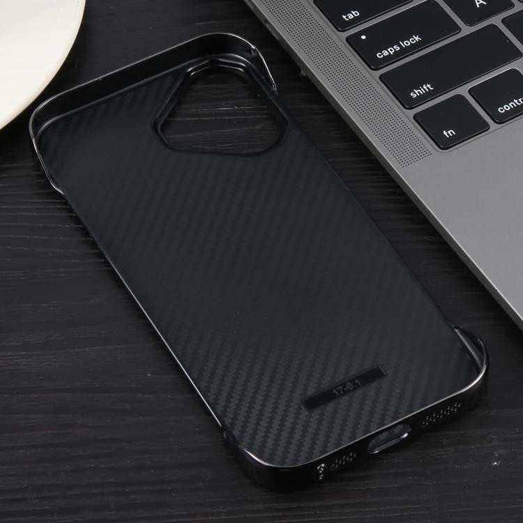 For iPhone 16 Plus Electroplating Frameless Frosted Anti-Glare PC MagSafe Phone Case(Black) - free shipping - PMC TechLife - Order now!