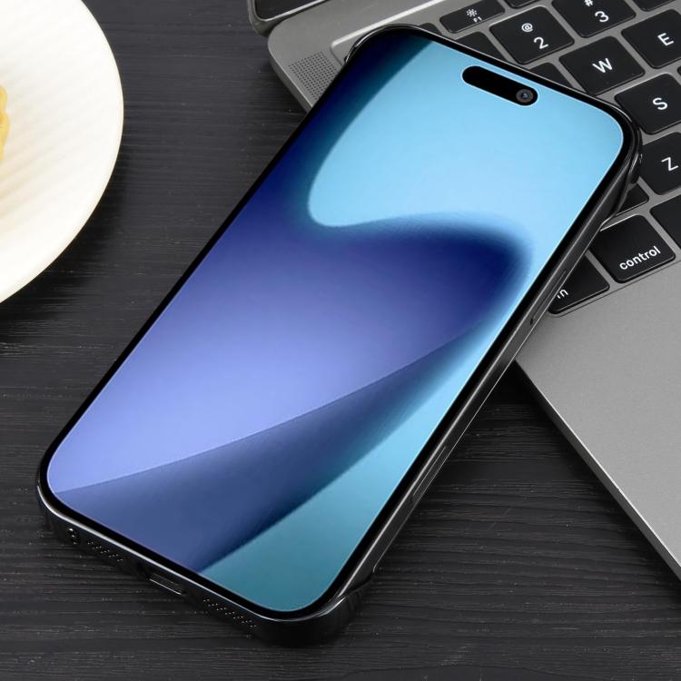 For iPhone 17 Air Electroplating Frameless Frosted Anti-Glare PC MagSafe Phone Case(Black) - free shipping - PMC TechLife - Order now!