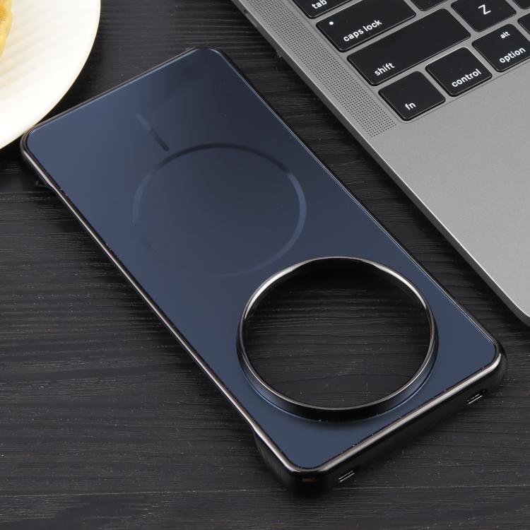 For Huawei Mate 60 Electroplating Frameless Frosted Anti-Glare PC MagSafe Phone Case(Black) - free shipping - PMC TechLife - Order now!