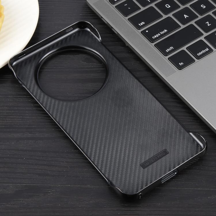 For Huawei Mate 60 Pro Electroplating Frameless Frosted Anti-Glare PC MagSafe Phone Case(Black) - free shipping - PMC TechLife - Order now!