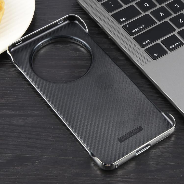 For Huawei Mate 70 Electroplating Frameless Frosted Anti-Glare PC MagSafe Phone Case(Silver White) - free shipping - PMC TechLife - Order now!