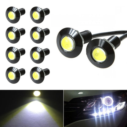 10 PCS 23mm 1.5W DC9-80V Motorcycle Eagle Eye Light Single Lens(White Light) - Eagle Eye Lights by PMC Jewellery | Online Shopping South Africa | PMC Jewellery | Buy Now Pay Later Mobicred