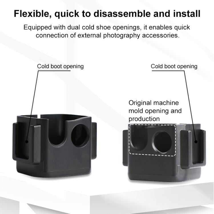 For DJI Osmo Pocket 3 Adapter Expansion Bracket Frame with Screw - free shipping - PMC TechLife - Order now!