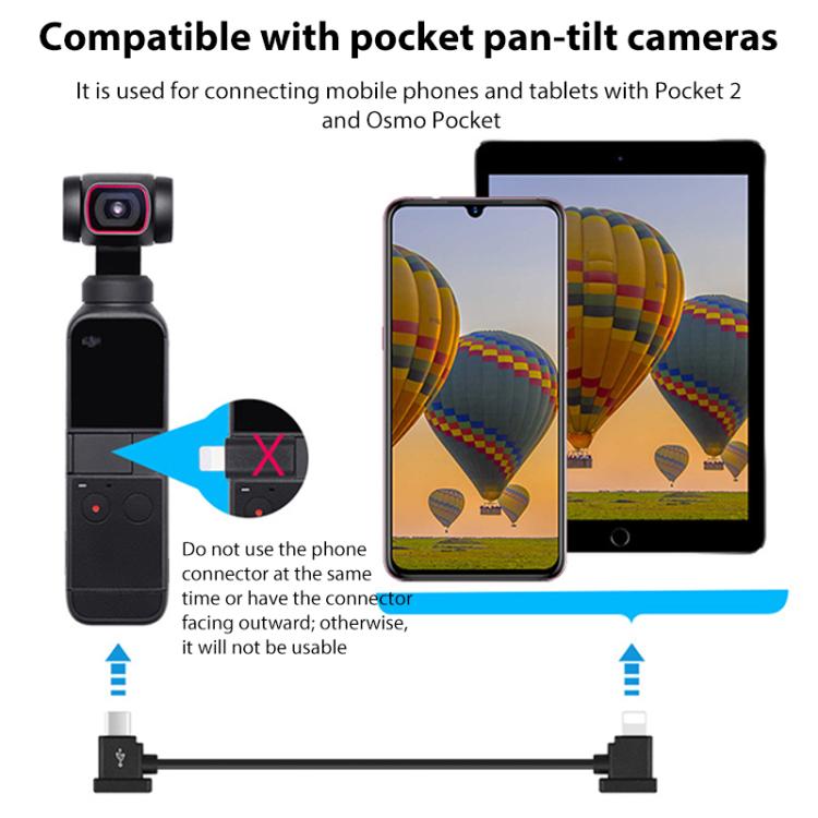 BRDRC Converting Data Cable for DJI Mini 4 Pro / Mavic 3 / Air 2 / Air 2S, Type:30cm Type-C to 8 Pin + Holder - free shipping - PMC TechLife - Order now!
