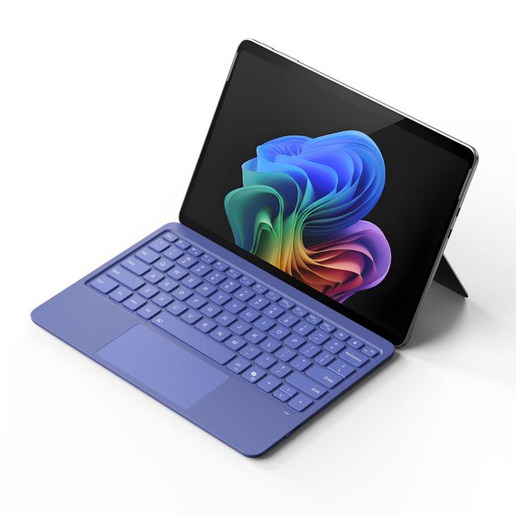 For MicroSoft Surface Pro 12 Backlight Tablet Bluetooth Keyboard with Touch Pad(Blue) - free shipping - PMC TechLife - Order now!