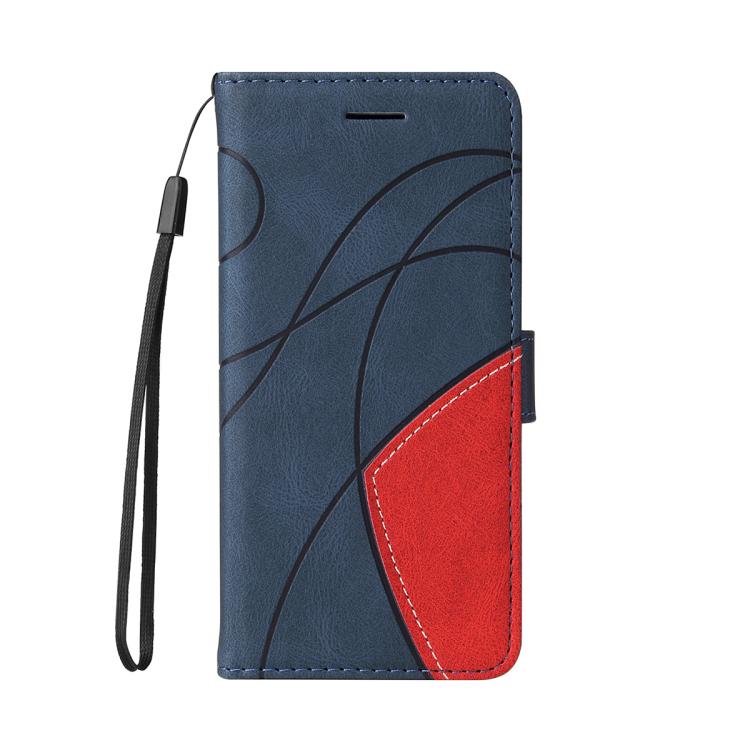 For Huawei Pura 80 5G Dual-color Splicing Flip Leather Phone Case(Blue) - free shipping - PMC TechLife - Order now!