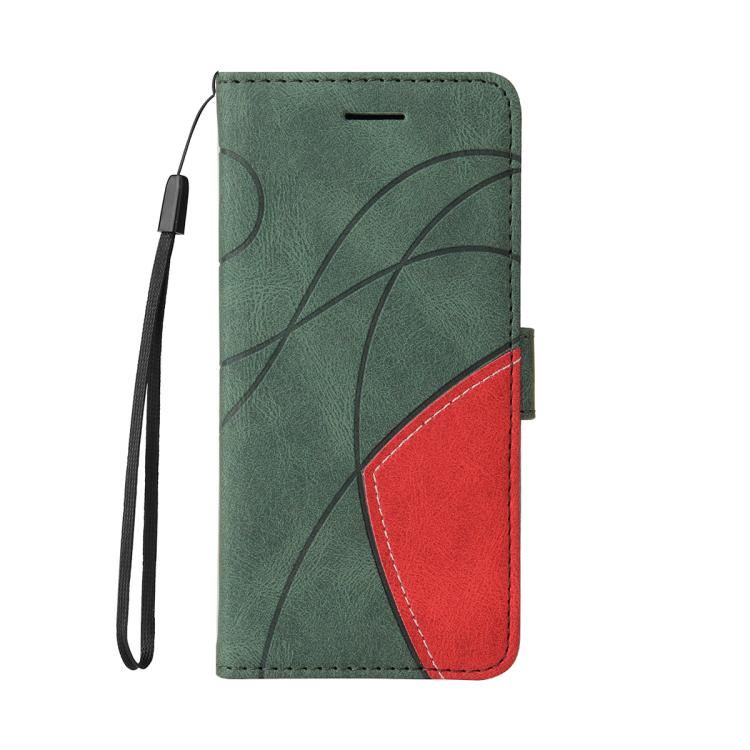 For Huawei Pura 80 Pro 5G Dual-color Splicing Flip Leather Phone Case(Green) - free shipping - PMC TechLife - Order now!