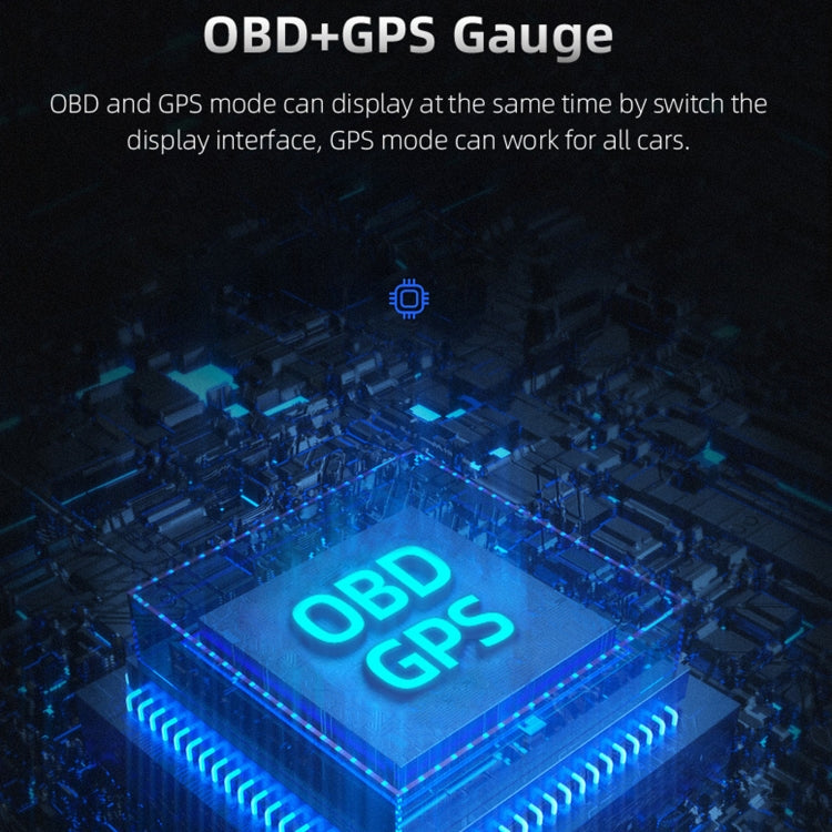 AP-1 Car HUD Head-up Display OBD GPS Driving Computer Code Table - Head Up Display System by PMC TechLife | Online Shopping South Africa | PMC TechLife | Buy Now Pay Later Mobicred