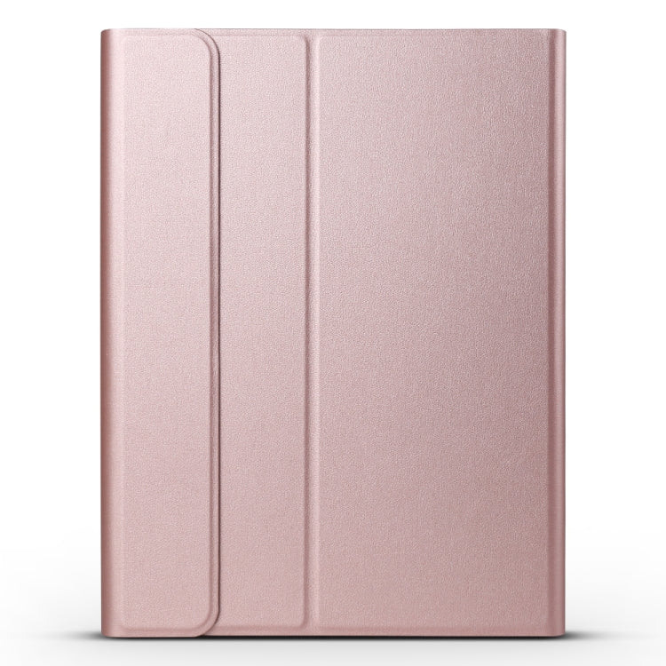 A098 Detachable Ultra-thin ABS Bluetooth Keyboard Tablet Case For iPad Air 4 / Air 5 / Pro 11 inch 2022 / 2021 / 2020 / 2018 , with Stand(Rose Gold) - For iPad Air by PMC TechLife | Online Shopping South Africa | PMC TechLife | Buy Now Pay Later Mobicred