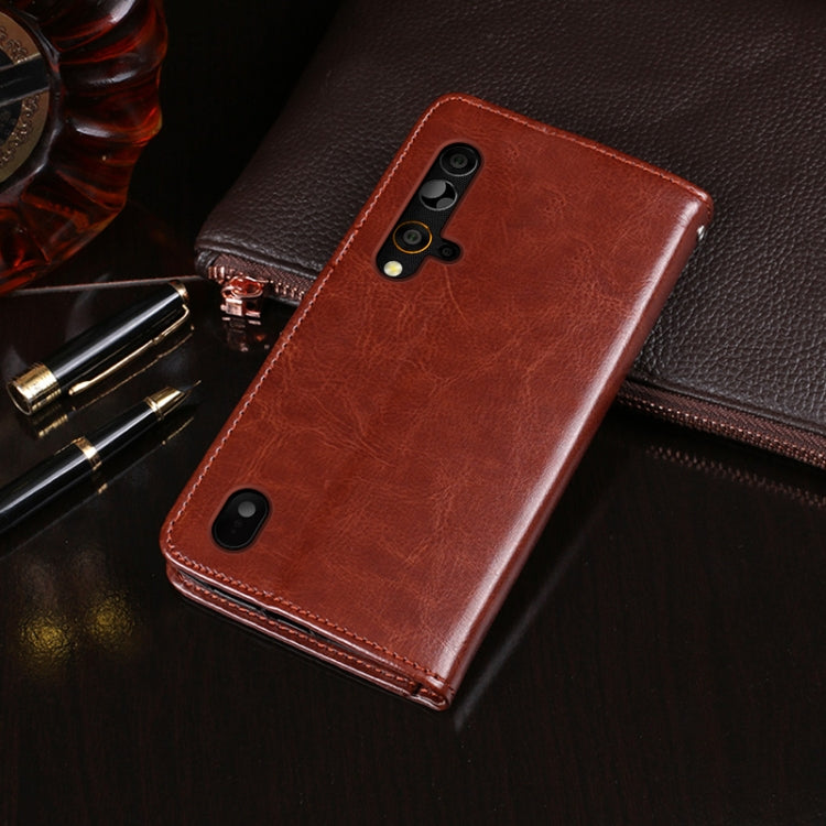 For Blackview BV9900 Pro idewei Crazy Horse Texture Horizontal Flip Leather Case with Holder & Card Slots & Wallet(Sky Blue) - More Brand by idewei | Online Shopping South Africa | PMC TechLife | Buy Now Pay Later Mobicred