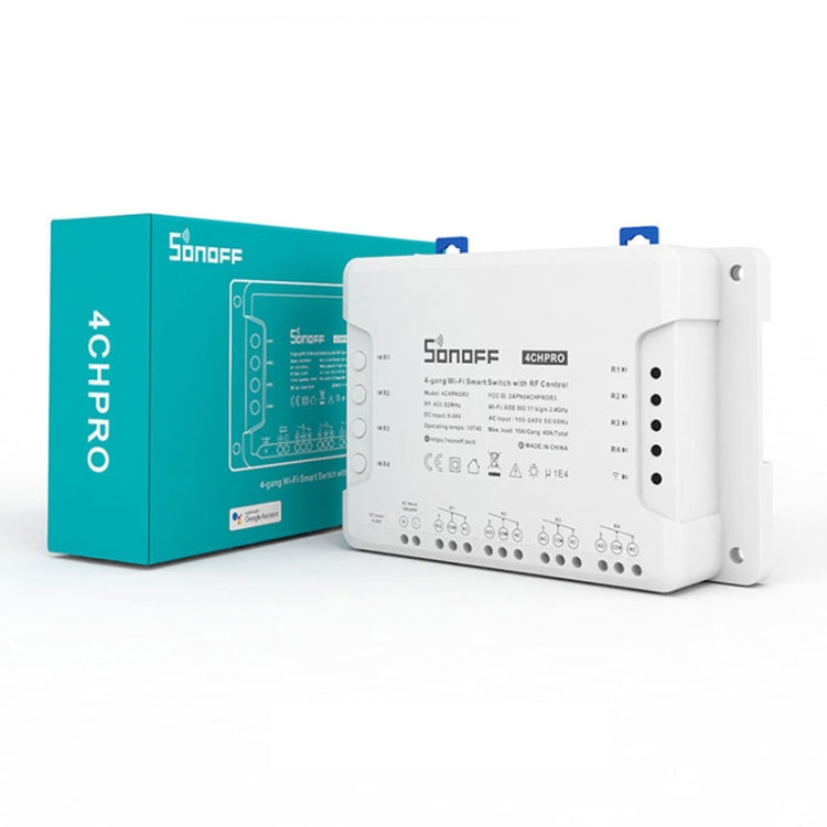 Sonoff 4CHPROR3 Mobile Phone Smart Home Switch Four-way Controller, Support Long-range Control Timing - free shipping - PMC Jewellery - Order now!