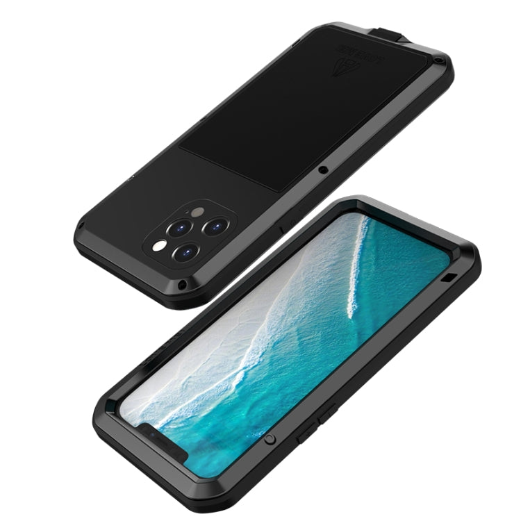 For iPhone 12 Pro Max LOVE MEI Metal Shockproof Life Waterproof Dustproof Protective Case(White) - iPhone 12 Pro Max Cases by LOVE MEI | Online Shopping South Africa | PMC TechLife | Buy Now Pay Later Mobicred