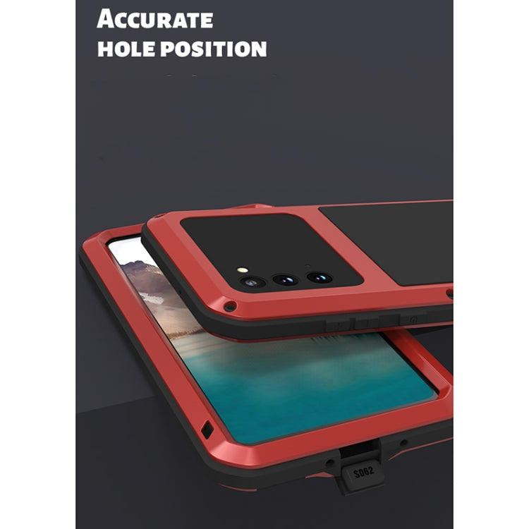 For Samsung Galaxy Note 20 LOVE MEI Metal Shockproof Waterproof Dustproof Protective Case without Glass(Silver) - free shipping - PMC TechLife - Order now!
