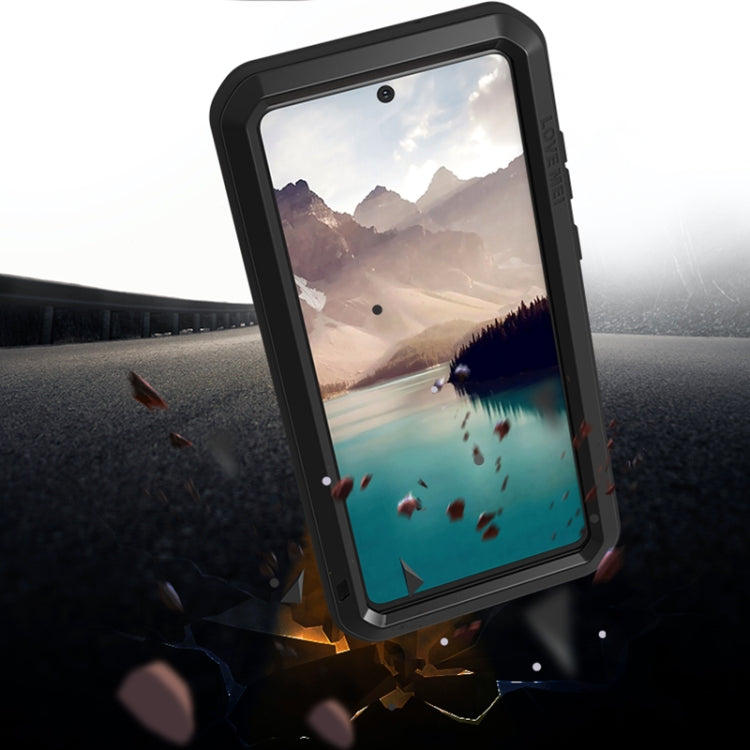 For Samsung Galaxy Note 20 LOVE MEI Metal Shockproof Waterproof Dustproof Protective Case without Glass(Silver) - free shipping - PMC TechLife - Order now!
