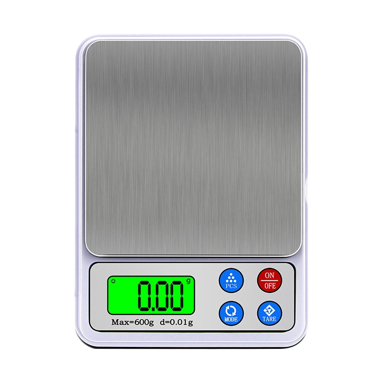 MH-555 600g x 0.01g High Accuracy Digital Electronic Portable Kitchen Scale Balance Device with 2.2 inch LCD Screen - Kitchen Scales by PMC Jewellery | Online Shopping South Africa | PMC Jewellery | Buy Now Pay Later Mobicred