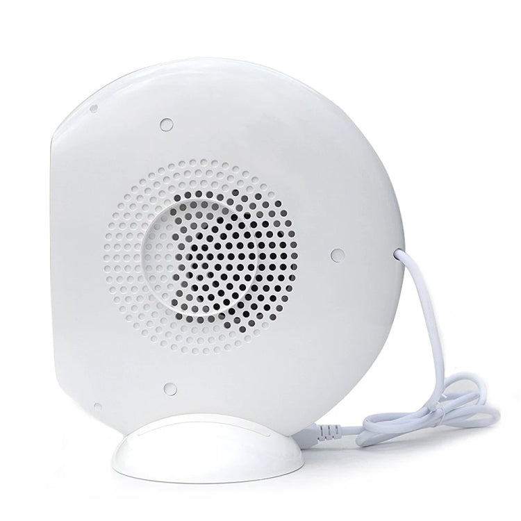 1000W Winter Mini Electric Fan Heater Desktop Household Radiator Energy Saving, UK Plug (White) - Electric Heaters by PMC Jewellery | Online Shopping South Africa | PMC Jewellery | Buy Now Pay Later Mobicred