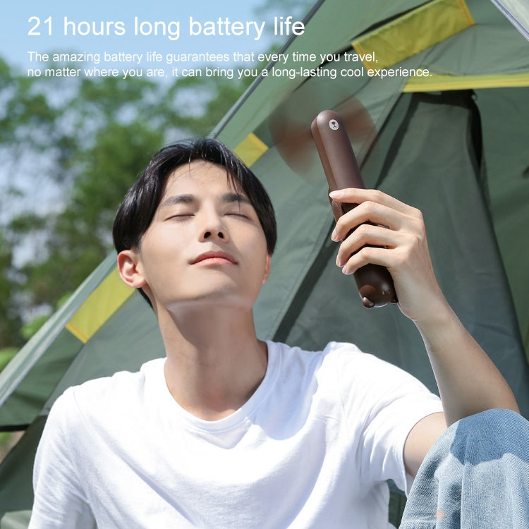 Xiaomi Youpin JISULIFE F8 Multifunctional Mini Fan Handheld Folding Fan(White) - free shipping - PMC Jewellery - Order now!