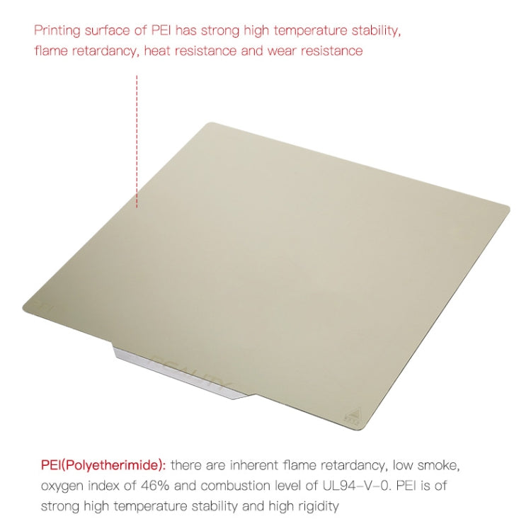 Creality PEI Priting Plate Double-sided PEI Spring Steel Sheet with Magnetic Base for Ender-3 3D Printer Part - free shipping - PMC Jewellery - Order now!