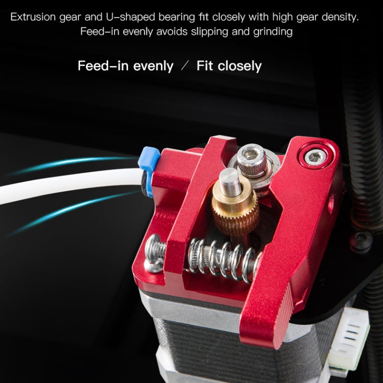 Creality All Metal Red Block Bowden Extruder Kit for Ender-3 / Ender-3 Pro / Ender-3 V2 / CR-10 Pro V2 3D Printer - Parts by Creality | Online Shopping South Africa | PMC Jewellery