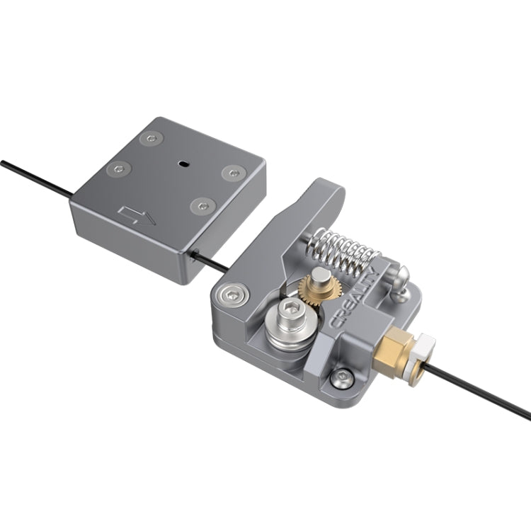 Creality All Metal Silver Block Bowden Extruder Kit for Ender-3 / Ender-3 Pro / Ender-3 V2 / CR-10 Pro V2 3D Printer - Parts by Creality | Online Shopping South Africa | PMC Jewellery | Buy Now Pay Later Mobicred