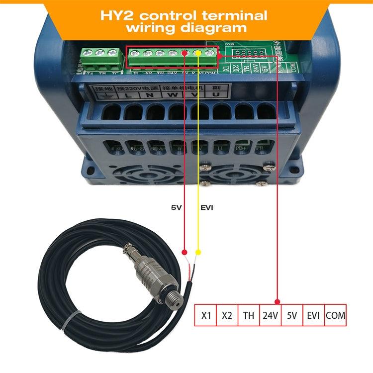 HY2-1500X 1.5KW 220V Single-phase Input Single-phase Output Constant Pressure Water Supply Inverter - Relays by PMC TechLife | Online Shopping South Africa | PMC TechLife