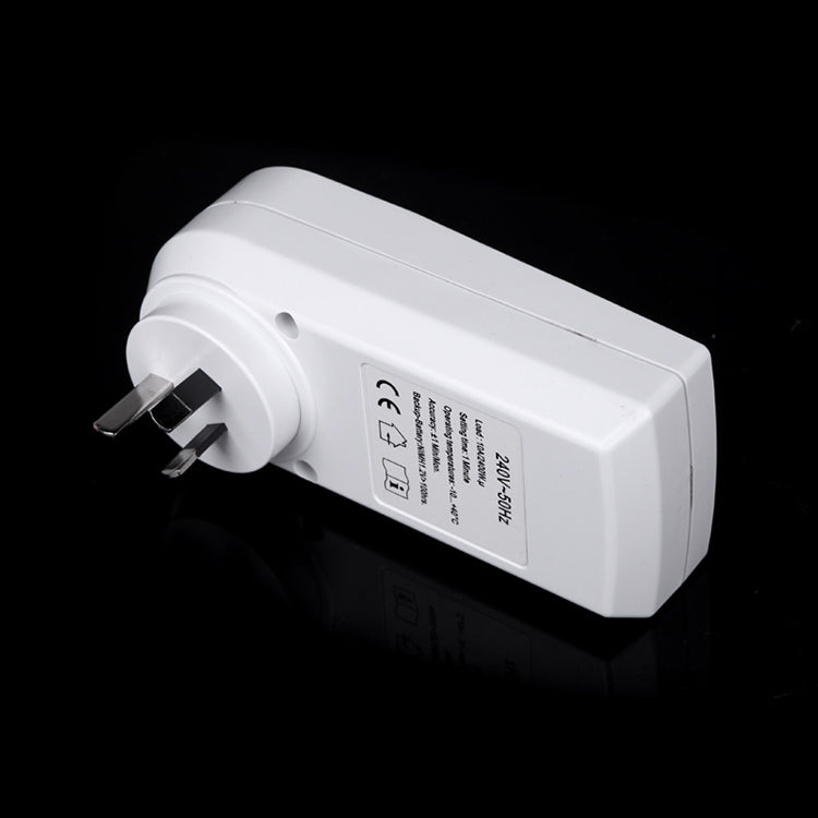 AC 240V Smart Home Plug-in Programmable LCD Display Clock Summer Time Function 12/24 Hours Changeable Timer Switch Socket, AU Plug - Energy Saving Timer Socket by PMC TechLife | Online Shopping South Africa | PMC TechLife | Buy Now Pay Later Mobicred