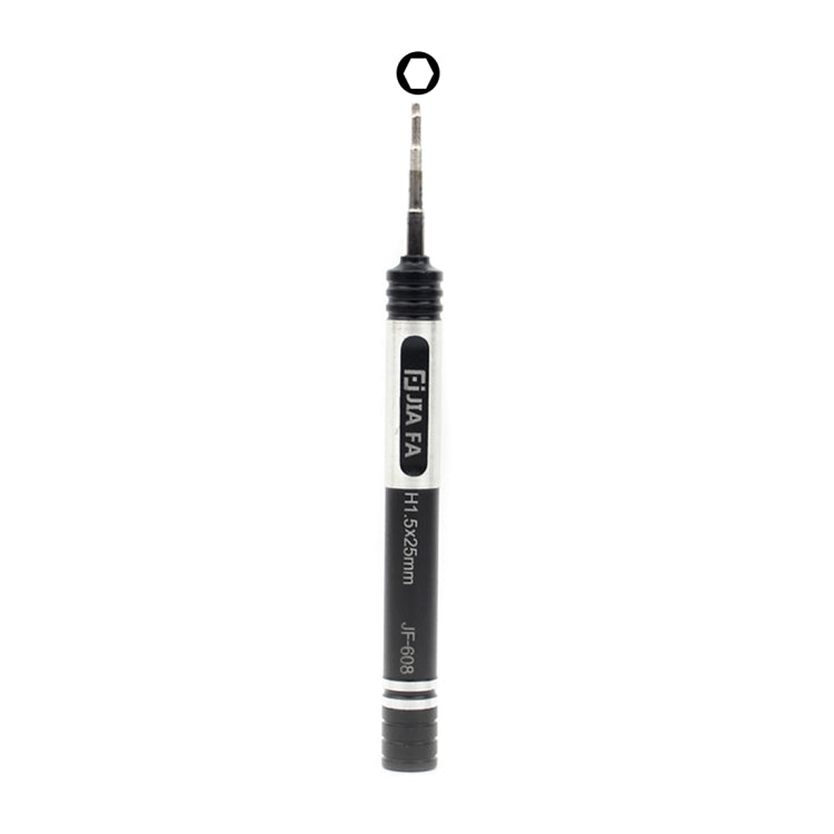 JF-608-H1.5 Metal Mobile Phone Repair Tool Hexagon Head Screwdriver - free shipping - PMC TechLife - Order now!