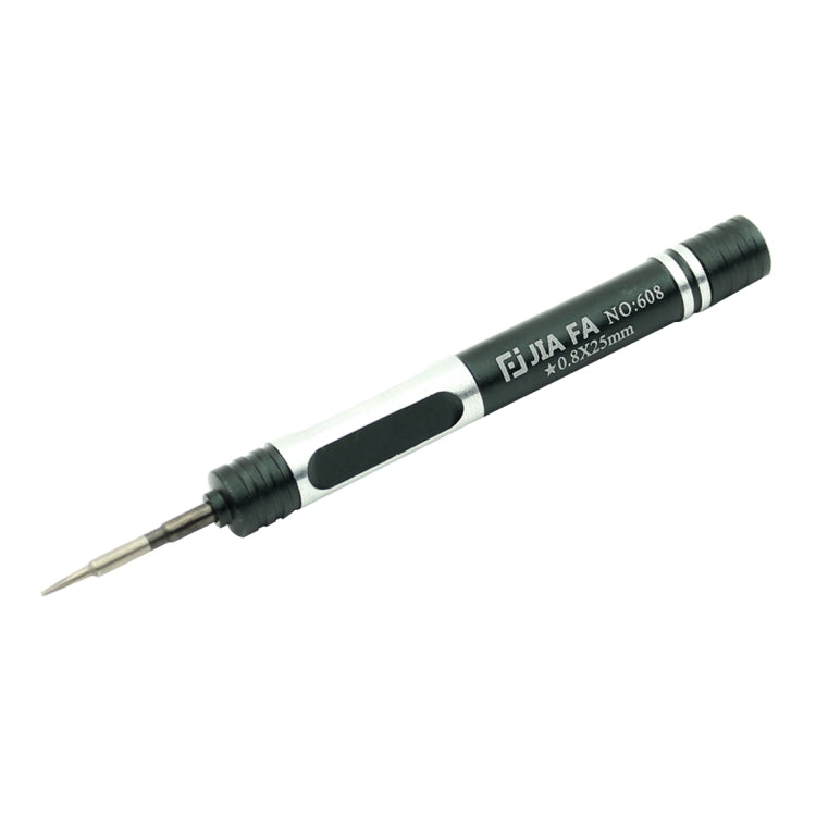 JIAFA JF-608-02 Five Star 0.8 Screwdriver for iPhone Charging Port Screws(Black) - Screwdriver by JIAFA | Online Shopping South Africa | PMc TechLife | Buy Now Pay Later Mobicred