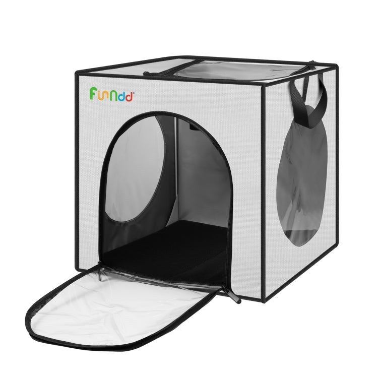 FUNADD Pet Bath Drying Box Portable Folding Dryer Cage, Suitable for Pets up to 5kg(Grey) - Blower & Drying by PMC TechLife | Online Shopping South Africa | PMC TechLife | Buy Now Pay Later Mobicred