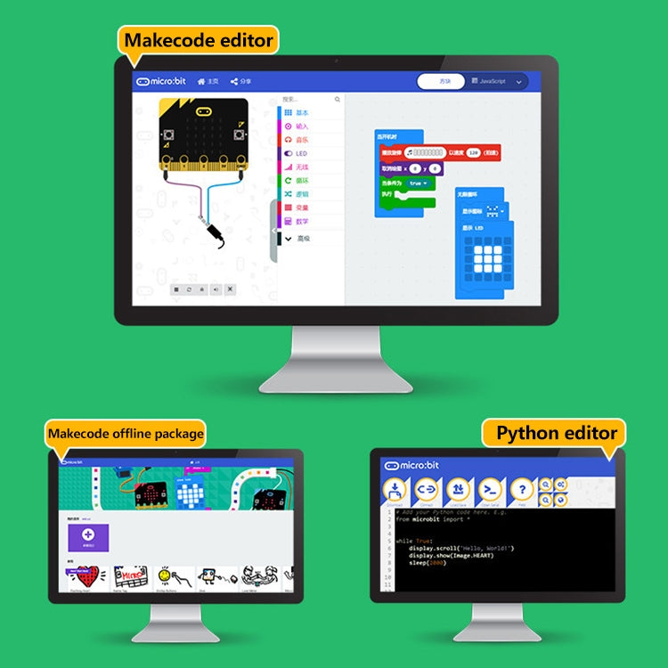 Yahboom BBC Offical New Micro:bit V2/V1.5 Board Separate Board - Boards & Shields by YAHBOOM | Online Shopping South Africa | PMC Jewellery | Buy Now Pay Later Mobicred