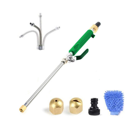 Garden Lawn Irrigation High Pressure Hose Spray Nozzle Car Wash Cleaning Tools Set (Green) - Watering & Irrigation by PMC Jewellery | Online Shopping South Africa | PMC Jewellery | Buy Now Pay Later Mobicred