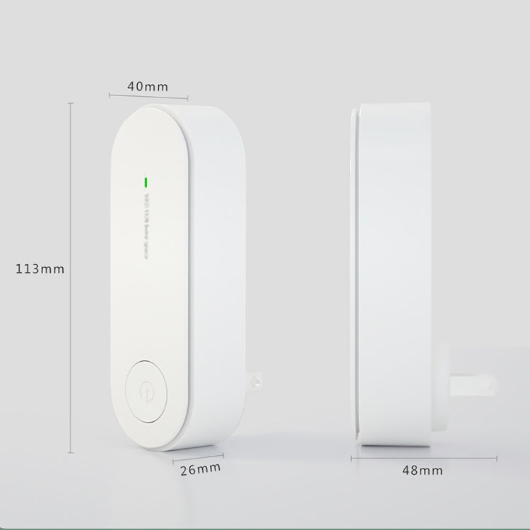Mini Household Wireless Ultrasonic Deodorizer Vacuum Cleaner Dust Mite Controller, US Plug(White) - free shipping - PMC TechLife - Order now!