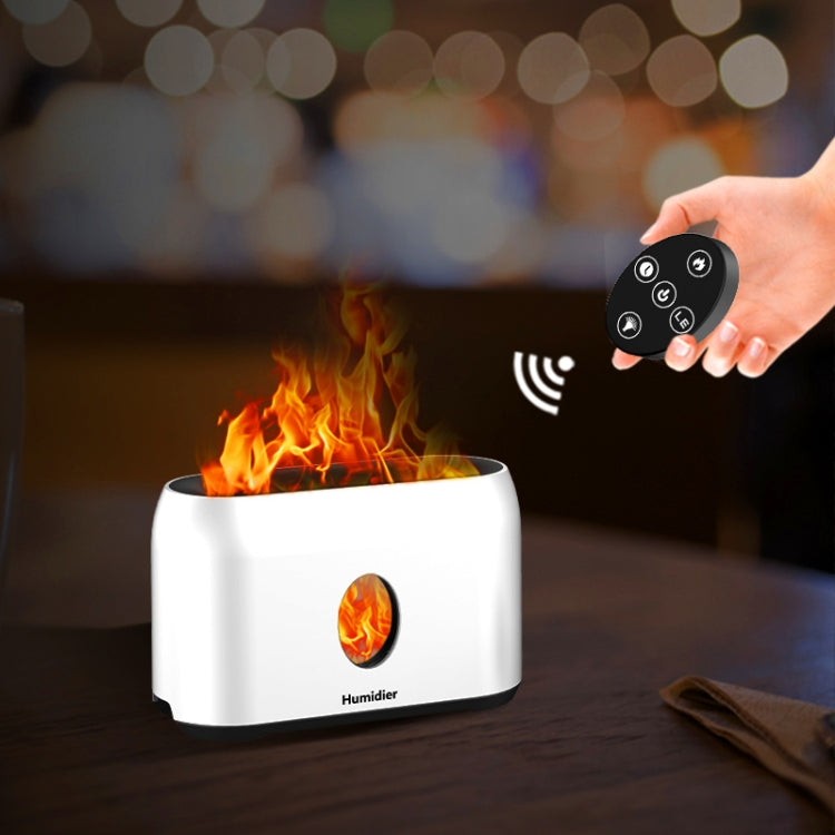 USB Simulation Flame Humidifier (Grey) - free shipping - PMC TechLife - Order now!