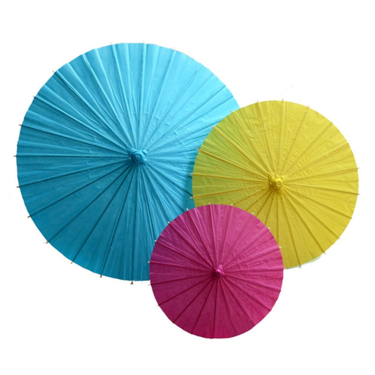 Indoor Aerial Creative Background Layout Corridor Classroom Paper Umbrella Hanging Wall Decoration, Diameter: 40cm(Red) - Ornaments by PMC Jewellery | Online Shopping South Africa | PMC Jewellery