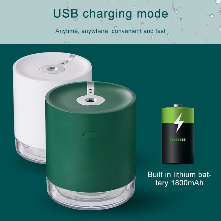 USB Smart Induction Ultrasonic Spray Humidifier with LED Indicator (White) - free shipping - PMC TechLife - Order now!