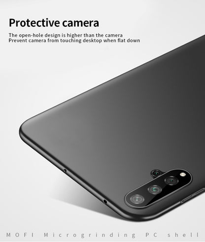 MOFI Frosted PC Ultra-thin Hard Case for Huawei Honor 20 (Black) - Honor Cases by MOFI | Online Shopping South Africa | PMC Jewellery