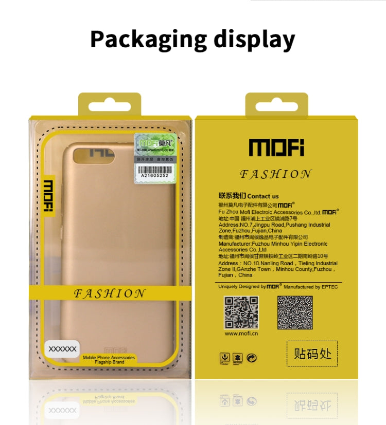 MOFI Frosted PC Ultra-thin Hard Case for Huawei Honor 20 (Black) - Honor Cases by MOFI | Online Shopping South Africa | PMC Jewellery