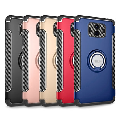 MOFI for  Mysterious Series Huawei Mate 10 Shockproof Protective Back Cover Case with Magnetic Rotatable Ring Holder (Red) - Huawei Cases by MOFI | Online Shopping South Africa | PMC Jewellery | Buy Now Pay Later Mobicred