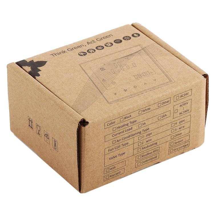 BHT-3001 16A Load Electronic Heating Type LCD Digital Heating Room Thermostat with Sensor, Display Clock / Temperature  / Time / Week / Heat etc.(Black) - free shipping - PMC TechLife - Order now!