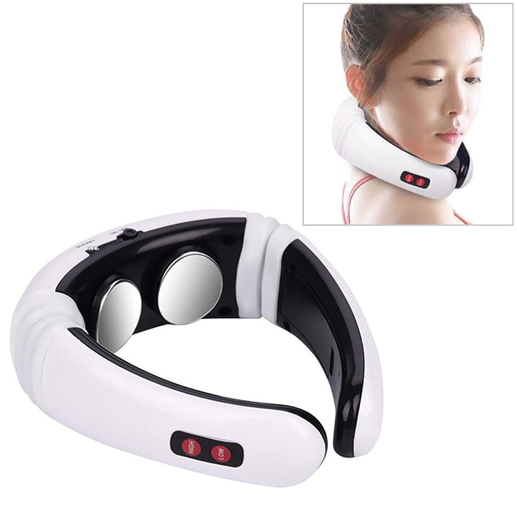 USB Charging 1300 mAh Electric Back Neck Shoulder Electrical Pulse Electric Shock Body Massager - free shipping - PMC TechLife - Order now!