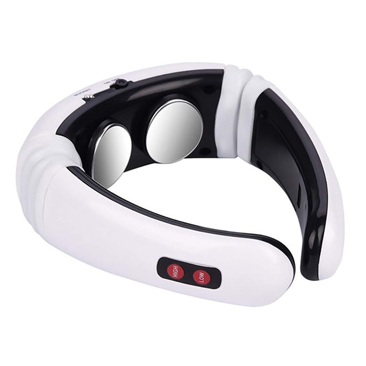 USB Charging 1300 mAh Electric Back Neck Shoulder Electrical Pulse Electric Shock Body Massager - free shipping - PMC TechLife - Order now!