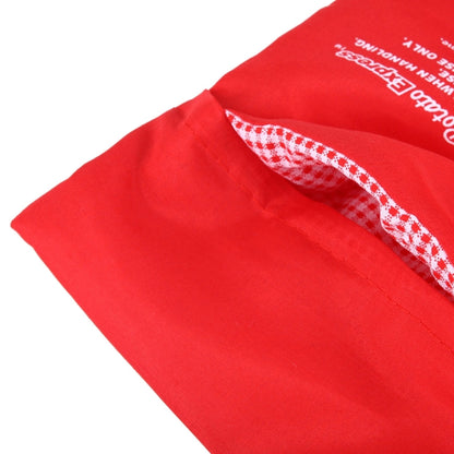 Washable Reusable Microwave Potato Cooker Bag (Cooks Up to 4 Potatoes At The Same Time), Size: 26.7*17.6cm(Red) - Baking mat & Bakewares by PMC Jewellery | Online Shopping South Africa | PMC Jewellery | Buy Now Pay Later Mobicred