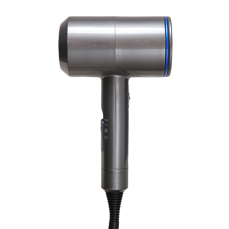 High-power 2000W Anionic Cold Hot Air Constant Temperature Hair Dryer, UK Plug(Grey+Blue) - Hair Dryers & Accessories by PMC TechLife | Online Shopping South Africa | PMC TechLife | Buy Now Pay Later Mobicred