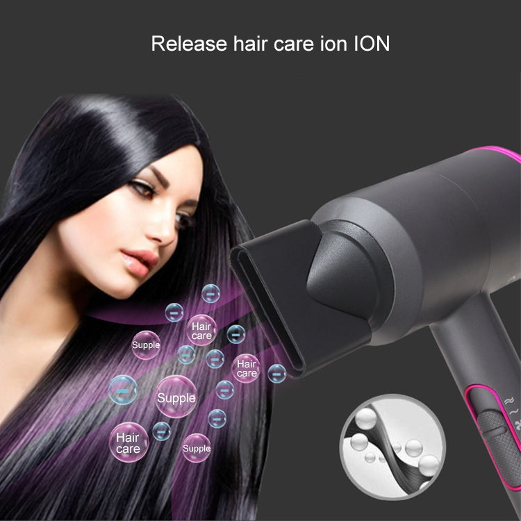 High-power 2000W Anionic Cold Hot Air Constant Temperature Hair Dryer, UK Plug(Grey+Blue) - Hair Dryers & Accessories by PMC TechLife | Online Shopping South Africa | PMC TechLife | Buy Now Pay Later Mobicred